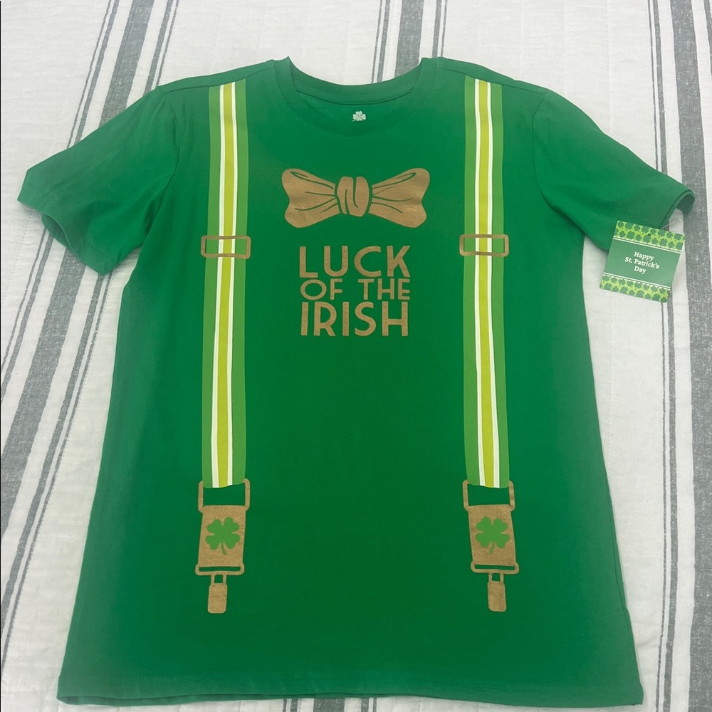 Green 'Luck of the Irish' Kids T-Shirt